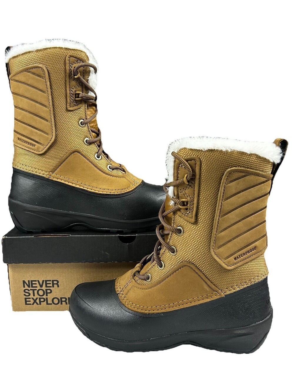 THE NORTH FACE  WOMENS 6.5 SHELLISTA IV MID WATERPROOF WINTER BOOTS NF0A5G2NYW2
